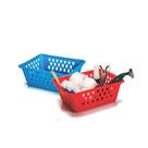 Kit 2 Cestos Organizadores Pequeno 16x12x6cm 800 ML Vermelho Kit 2 Cestos Organizadores Pequeno 16x12x6cm 800 ML Vermelho