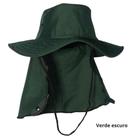 Kit 2 Chapéu Pescador Australiano Boné Pesca Proteção Pescoço Sol Chapéu Pescado Camping Australiano
