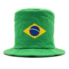 Kit 2 Chapéus Torcida Do Brasil Cartola Com Tamanho Único Para Copa Do Mundo 2026