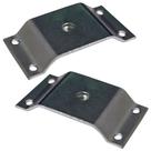 Kit 2 Chapinhas Chapa Elevada Fixação Pés Palito Rosca 5/16 Zincado G59