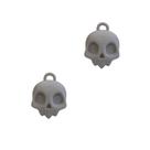 Kit 2 Chaveiros Caveira 3D Acessórios Criativos e Estilosos