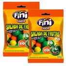 Kit 2 Chicle Fini Salada de Frutas Azedinha 80g