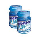 Kit 2 Chiclete Mentos Pure Fresh Sabor Fresh Mint Sem Açúcar 28 Unidades