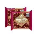 Kit 2 Chocolate Garoto Talento Artesão Amêndoa, Avelã e Amendoim 75g