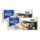 Kit 2 Chocolate Lacta Diamante Negro Laka 80g