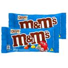 Kit 2 Chocolate M&M'S Crispy 35g
