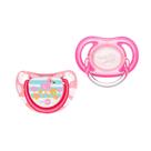 Kit 2 Chupeta Neopan Bico Ortodontico Feminino Flamingo