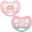 Kit 2 Chupetas Buba Comfort Tam 2 Magic Unicórnio Rosa Kit 2 Chupetas Buba Comfort Tam 2 Magic Unicórnio Rosa