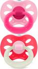 Kit 2 Chupetas Extra Air T2 Brilha No Escuro 6 a 18 Meses Lillo Bico Silicone Tamanho 2
