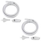 Kit 2 Chuveirinho Completo 1,75m Lorenzetti 7589211 Branco