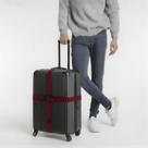 Kit 2 Cinta Elástica para Mala Fivela Ajustável Segurança Viagem Proteção Bagagem Fácil Uso Praticos
