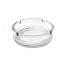 Kit 2 Cinzeiro De Vidro Redondo Para Bar Restaurante Casa Resistente