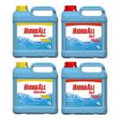 Kit 2 Clarificante Hidrofloc E 2 Algicida Choque 5L Hidroall