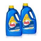KIT 2 Clarificante Maxfloc Hth P/ Manutenção E Limpeza Piscina