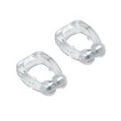 Kit 2 Clipes Nasal Anti-Ronco de Silicone, e Bandeja Magnética Ajuda para Apneia e Melhora do Sono
