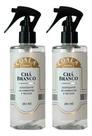 Kit 2 Coala Odorizante Spray Tecidos Cortinas Lençois Chá Branco 260ml