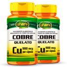 Kit 2 Cobre Quelato Unilife 60 cápsulas