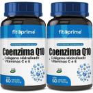 Kit 2 Coenzima Q10 Com Colágeno Vitaminas C e E 60 Cápsulas Fitoprime Kit 2 Coenzima Q10 Com Colágeno Vitaminas C e E 60 Cápsulas Fitoprime