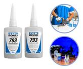 Kit 2 Cola Adesiva Instantânea Multiuso 20g 793 Tekbond Branco