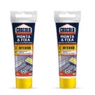 KIT 2 COLA CASCOLA MONTA&FIXA PL500 85g BRANCO INTERIOR HENKEL