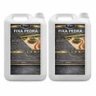 Kit 2 Cola Pedra Fixador De Pedras Jardim 5L