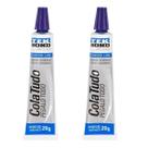 Kit 2 Cola Tudo Multiuso Adesivo 20g Ferro Metal Vidro Pvc