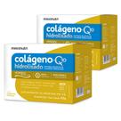 Kit 2 Colágeno Verisol Sachês Manga/Maracujá + Q10 Maxinutri