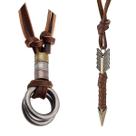 Kit 2 Colar Masculino Casual Legítimo Argolas + Flecha Kit 2 Colar Masculino Casual Legítimo Argolas + Flecha