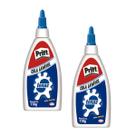 Kit 2 Colas Brancas Liquída Escolar 110g Lavável Tenaz Pritt