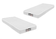 Kit 2 Colchão Solteiro Espuma D20 Sensor Cama Infantil 188x88 Kit 2 Colchão Solteiro Espuma D20 Sensor Cama Infantil 188x88