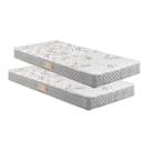 Kit 2 Colchões Solteiro D23 Ecoline 78x188x14 e 88x188x14 Kit 2 Colchões Solteiro D23 Ecoline 78x188x14 e 88x188x14