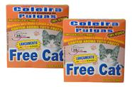Kit 2 Coleira Antipulgas E Carrapatos Para Gato Free Cat Pet