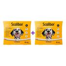 Kit 2 Coleiras Scalibor G 65cm Leishmaniose Antipulga