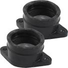 Kit 2 coletores de admissão CB400 1980 a 1983 CB450 CBR450 1984 a 1994