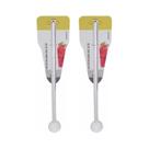 Kit 2 Colher Bailarina 30 Cm Em Inox Para Drinks Coquetel Barman