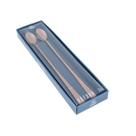 Kit 2 Colher Bailarina Aço Inox Wolff Rosê Gold