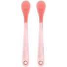 Kit 2 Colheres Termossensíveis Buba Design Anatômico Muda de cor Cor:Rosa