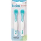 Kit 2 Colheres Termossensivel Muda COR Bebe AZUL Buba 11750