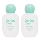 Kit 2 Colônias Bebê 100ml Baby Fresh Suave Sem Álcool Cheirinho De Paixão Buba Care