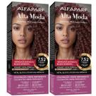 Kit 2 Coloração Alfaparf Alta Moda 7.52 Louro Acaju Violeta