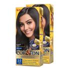 Kit 2 Coloração Niely Cor&Ton Castanho Escuro 3.0