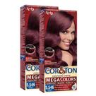 Kit 2 Coloração Niely Cor&Ton Vermelho Amora 5546