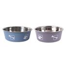 Kit 2 Comedor Bebedor Antideslizante Inox Cachorro Kit 2 Comedor Bebedor Antideslizante Inox Cachorro