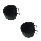 Kit 2 Comedouros Abecel 6 Litros fundo com Suporte