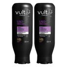 Kit 2 Condicionador Cabelos Lisos Anti Frizz Liso Profundo 325ml Vult Kit 2 Condicionador Cabelos Lisos Anti Frizz Liso Profundo 325ml Vult