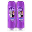 Kit 2 Condicionadores Seda Infantil Frozen Juntinhos Brilho Encantado 300ml cada Kit 2 Condicionadores Seda Infantil Frozen Juntinhos Brilho Encantado 300ml cada