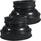 Kit 2 condutores duto tubo caixa filtro de ar RD350 1986 a 1996 carburador Kit 2 condutores duto tubo caixa filtro de ar RD350 1986 a 1996 carburador