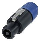 Kit 2 Conector Rean Speakon Cabo Macho 4 Polos Rls4fc