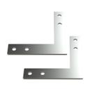 Kit 2 Conector Tipo L Taschibra CPT05 Para Perfil Led