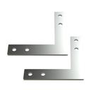 Kit 2 Conector Tipo L Taschibra Cpt05 Para Perfil Led